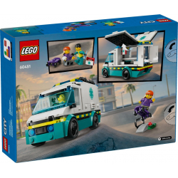 Klocki LEGO 60451 Karetka pogotowia CITY